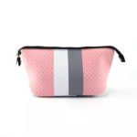Pink Neoprene Cosmetic Bag