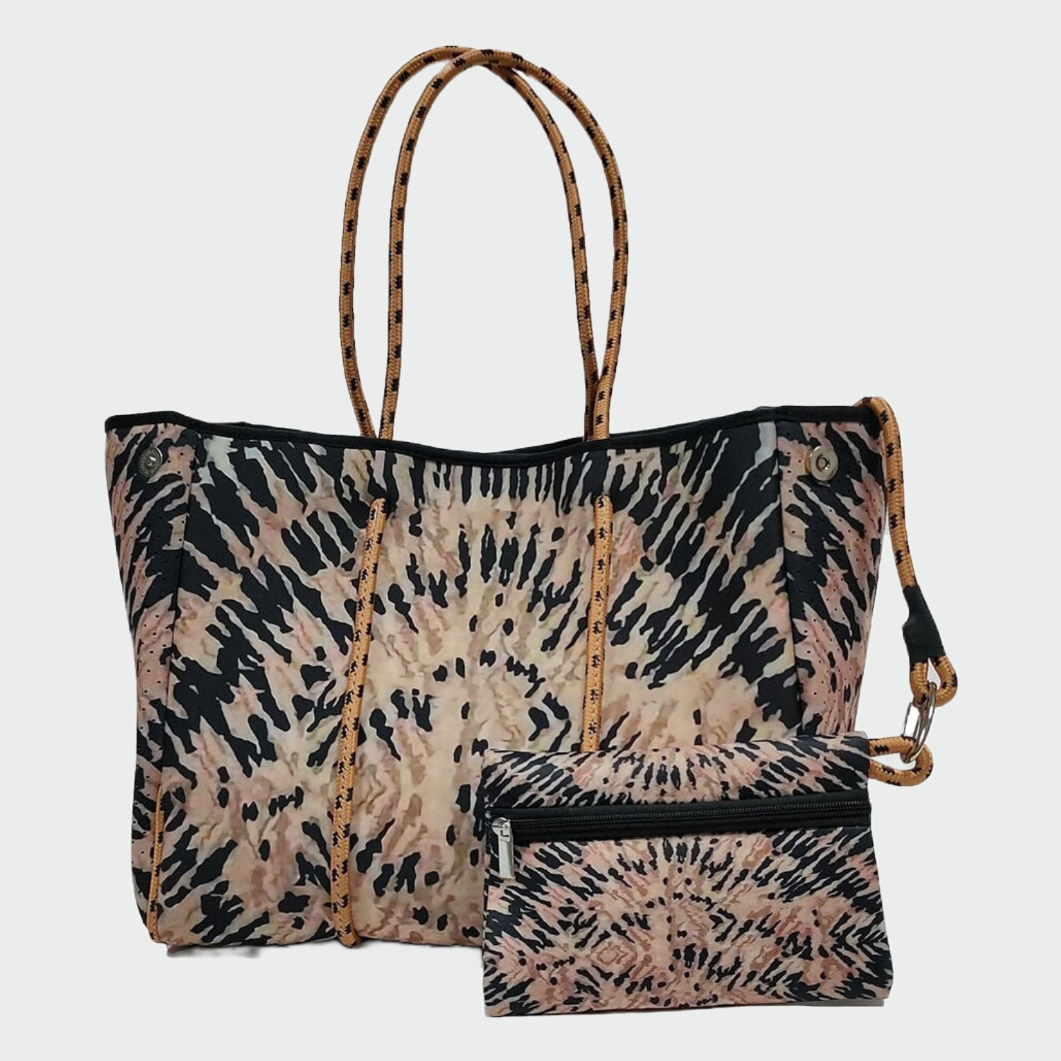 Black-brown Safari Neoprene Bag